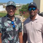 Tiger Woods and Chase Johnson