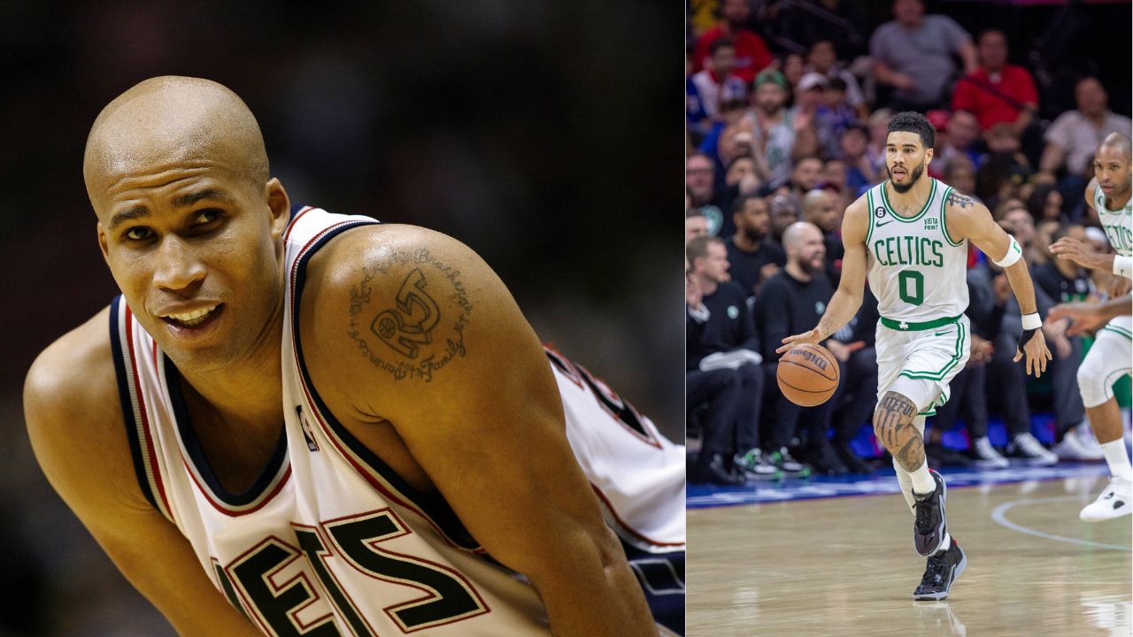 "I Would Kick RJ's A**": Jayson Tatum Talks Up a Storm to Richard Jefferson, Claiming No Version of RJ Could Beat Him