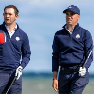 Justin Thomas and Patrick Cantlay