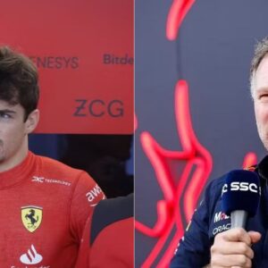 “Charles Leclerc Needed to Hold Off George Russell a Little More”: Christian Horner Claims Ferrari Star Did Half-Hearted Job on Sunday