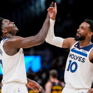 "No More 3s Man": Anthony Edwards Reveals Mike Conley's 'Harsh' Advice To Him Amidst His 11-27 Night In Wolves Win Over Warriors