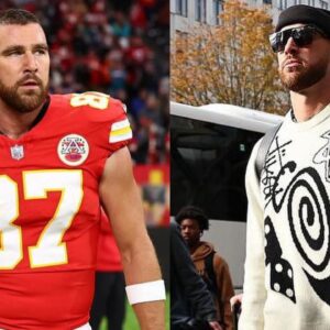 Travis Kelce’s $2,300 Cardigan Steals the Show Before the Raiders Game