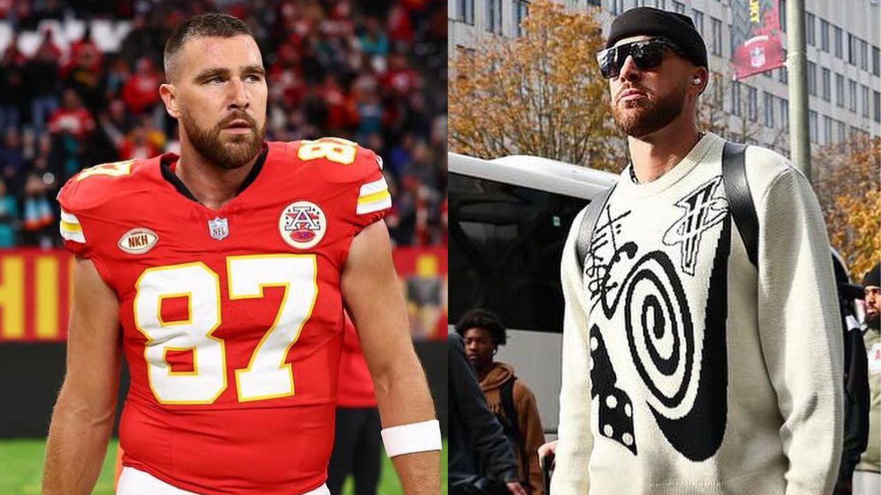 Travis Kelce’s $2,300 Cardigan Steals the Show Before the Raiders Game