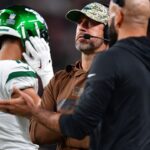 "Future Coach Vibes": Aaron Rodgers Helping Zach Wilson on the Sidelines Excites Jets Fans