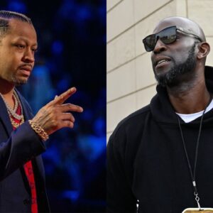 "Chuck Was Touuugh": Kevin Garnett Can't Get Enough Of Rookie Allen Iverson Breaking Wilt Chamberlain's Record