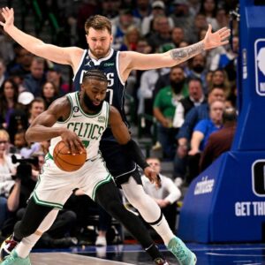 "Floor was Kind of Unacceptable": After Luka Doncic's Scathing Criticism, Jaylen Brown Deems In-Season Tournament Courts too Slippery