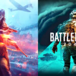 An image showing covers of both Battlefield 2042 and V