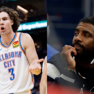 "Kyrie Irving Got More Pressed By Reporters Than Josh Giddey": Amidst Allegations, Thunder Guard's Silence On The Matter Has NBA Fans Livid