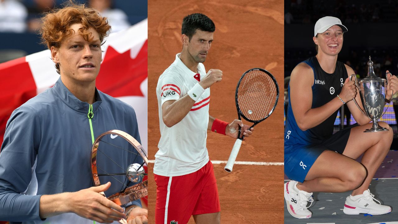 Jannik Sinner and Novak Djokovic Eclipsed by Iga Swiatek
