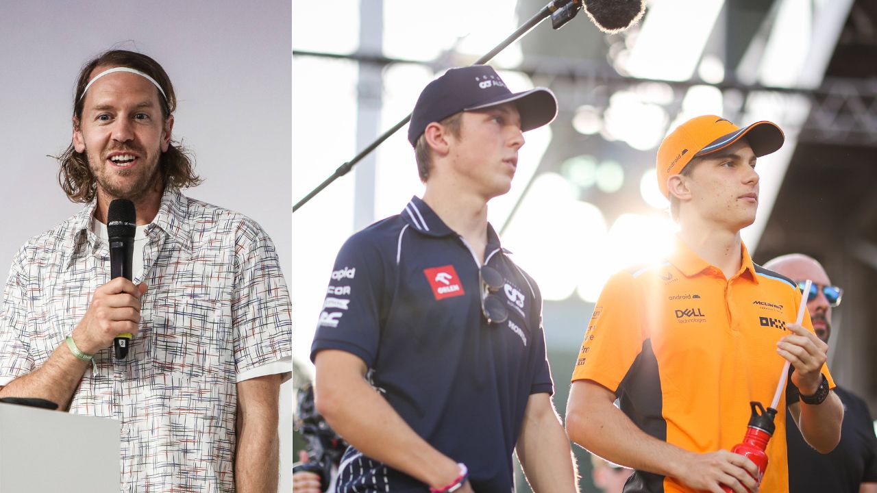 Sebastian Vettel’s Prophecy Gets Fulfilled by Oscar Piastri and Liam Lawson: “Leaving New Marks on the Track”