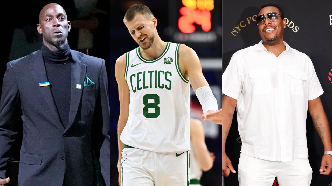 "He's East Coast Anthony Davis": Kevin Garnett And Paul Pierce Get Anxious Over Kristaps Porzingis's Questionable Health