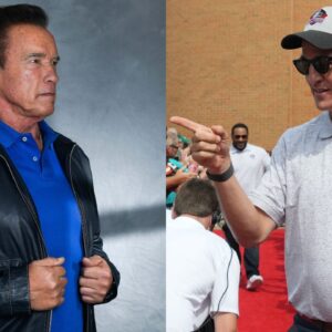 Peyton Manning Invited Arnold Schwarzenegger to Appear on ManningCast “Naked” in a Bizarre Request: “Toss Eli Completely Across His Basement”