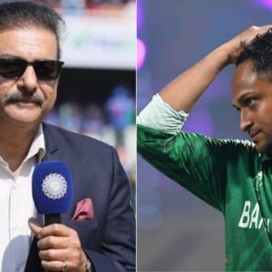 "7-8 Chithi Banaate Hai...": Ravi Shastri Trolls Bangladesh For Inconsistent Batting Order In 2023 World Cup