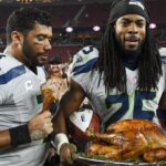 Fans Catch Seattle Seahawks Cropping Off Russell Wilson From Their Thanksgiving Post Featuring Richard Sherman