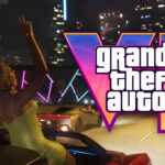An image showing GTA 6 cover with gameplay screenshot