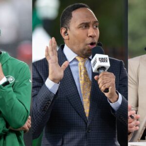 “Jacked” Stephen A. Smith Impresses Aaron Rodgers, Pat McAfee, and Fans After Wearing a Tank Top Live at First Take