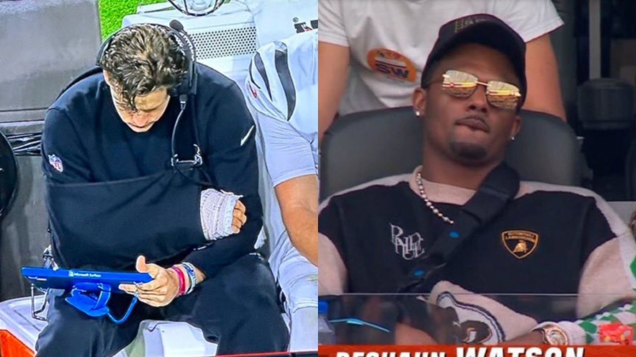 Browns Reveal Why Deshaun Watson Was at the Luxury Box Instead of the Sideline Like Joe Burrow