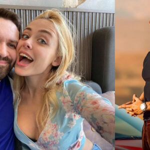 An image showing Destiny with Melina Goransson and Andrew Tate on right