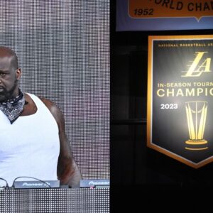 "PA Gonna Be Working for the Weather Channel": Shaquille O'Neal Hilariously Calls Lakers' In-Season Championship Banner an Ornament