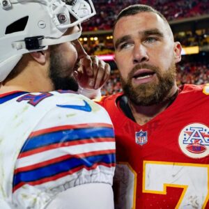 Fans Call Travis Kelce’s Handshake With Josh Allen a “Class Act,” Amidst Patrick Mahomes' Trolling