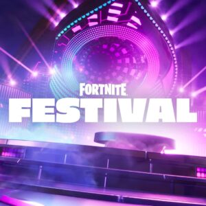 A Fortnite Festival splash screen