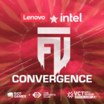 An image showing FUT Esports logo with with Valorant Convergence 2023 cover