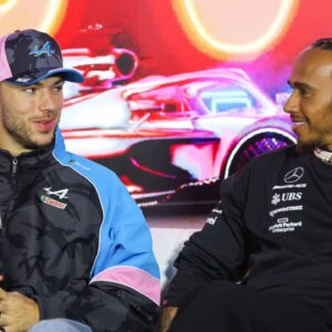 Lewis Hamilton Issues 2-Word Response as Pierre Gasly Fails Social Media Test in Fanboy Moment