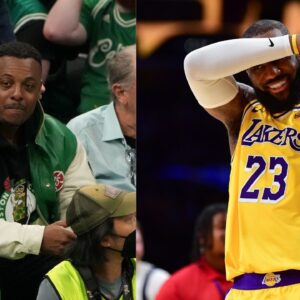 "LeBron James Don't Get Hurt": Paul Pierce Recalls the Time King James Recovered from Rolling His Ankle in 10 Seconds to Posterize a Player