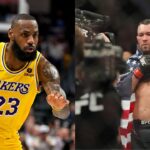 "F*** you LeBron James": Colby Covington Confronts Lakers Superstar For Ongoing National Anthem Controversy