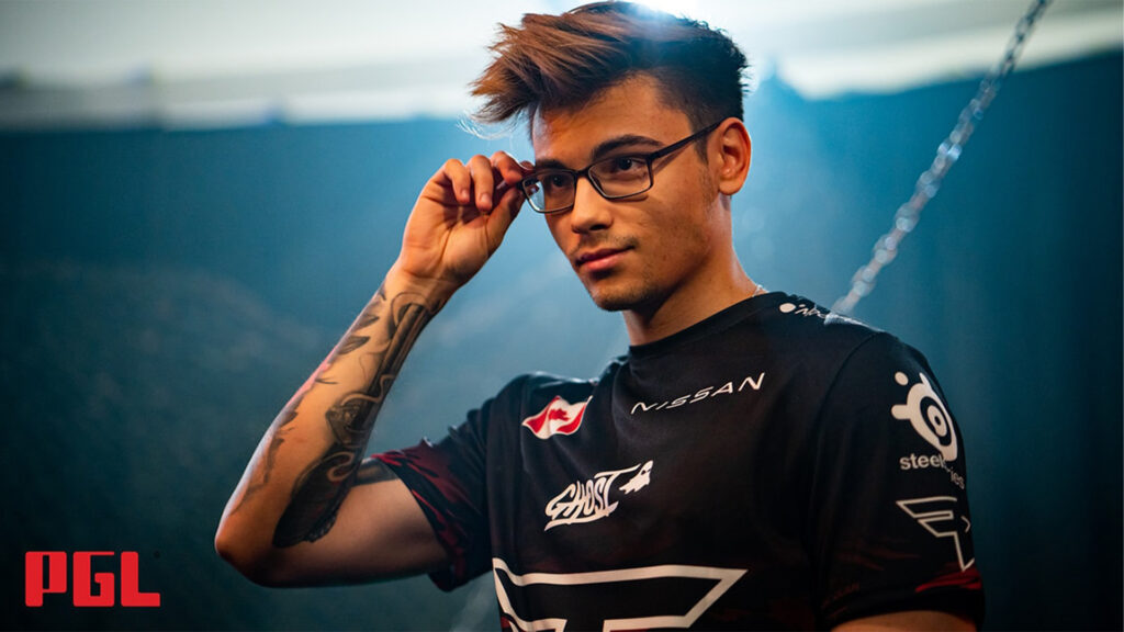 An image showing FaZe Clan ex-player Twistzz after Antwerp Major