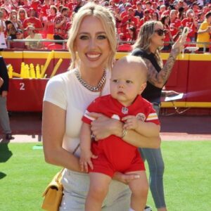 Mom Brittany Mahomes Narrates How Adorable Bronze Got a Bruise in the Middle of His Head; "Did a Front Flip Out of a Ball Pit"