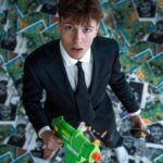 Clix startled after seeing a laser pointed at him while playing Fortnite