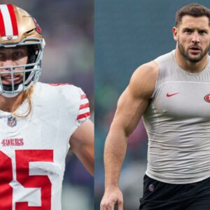 “He’s a Smaller Bear”: George Kittle Calls Nick Bosa His ‘Key to Victory’ While Reflecting on the Jacked DE’s Incredible Physique