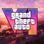 An image showing GTA 6 confirmed logo with gameplay footage screenshot at back