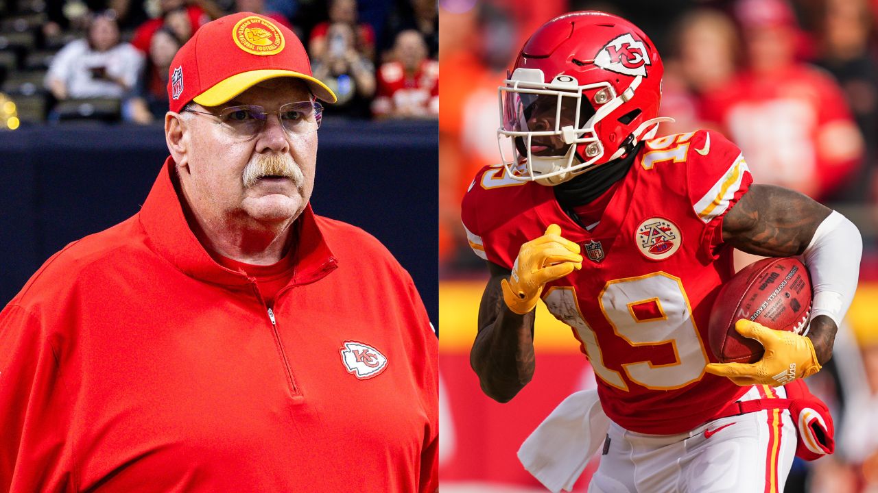 Andy Reid Speaks Up on the Possibility of Benching WR Kadarius Toney After Another Game of Errors