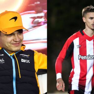 Lando Norris Thanks Romeo Beckham for Joining Him in Supporting the Same Soccer Club