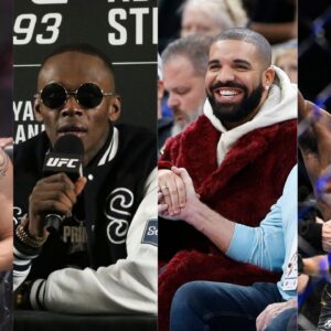 Drake Aims for $1,200,000 With Bet for UFC 296, Backed by Israel Adesanya, Leon Edwards, Max Holloway & Others