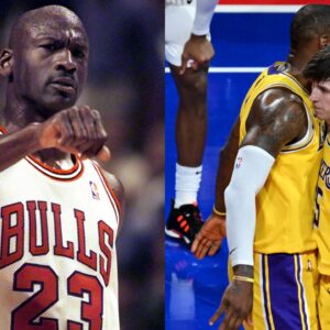 "Better Flu Game? AR Or Michael Jordan?": LeBron James Has Austin Reaves' 22 Point First Half Up There With MJ's Iconic Game 5