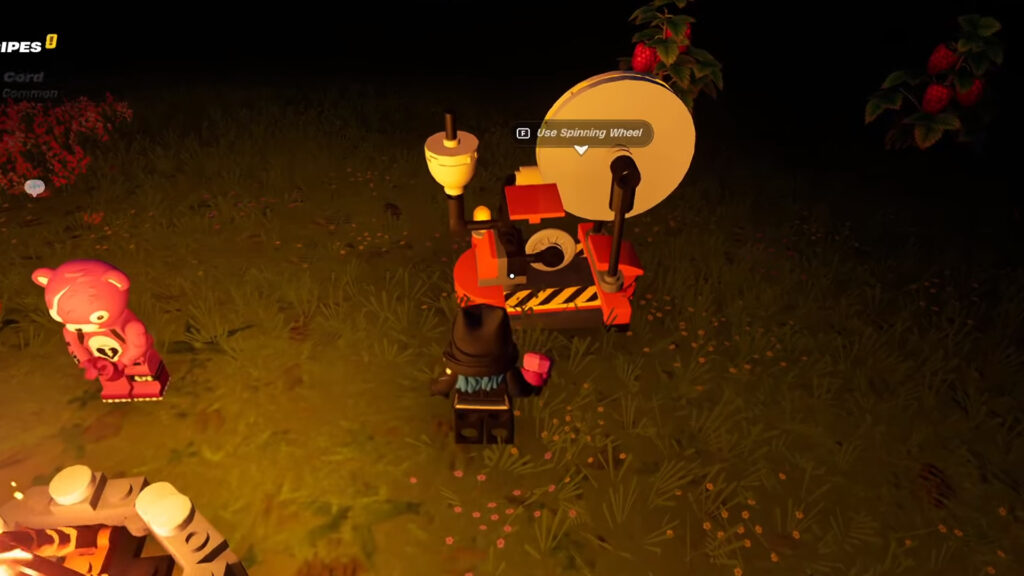An image showing a Spinning Wheel in LEGO Fortnite