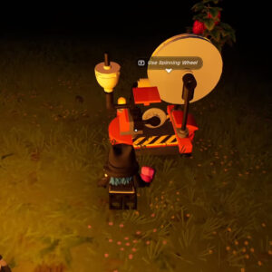 An image showing a Spinning Wheel in LEGO Fortnite