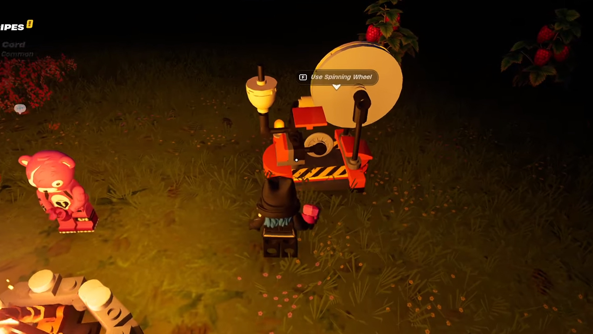 An image showing a Spinning Wheel in LEGO Fortnite