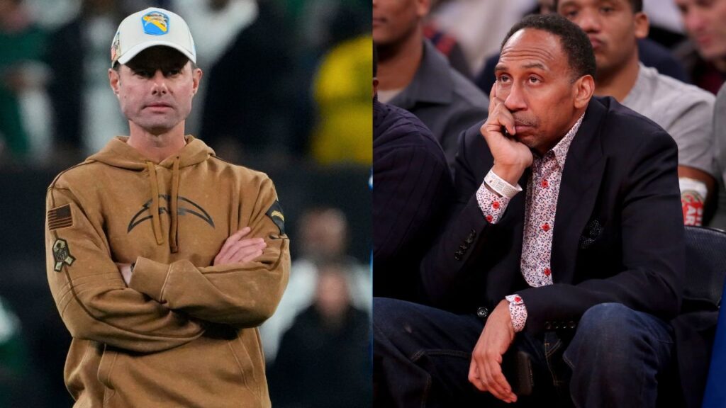 Stephen A. Smith Aptly Predicting Brandon Staley's Firing After Horrid Raiders Loss Sends NFL Fans into a Frenzy; "Bro Predicted the Future"