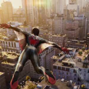 An image showing a screen grab from Spider-Man 2