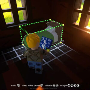 An image showing a bed in LEGO Fortnite