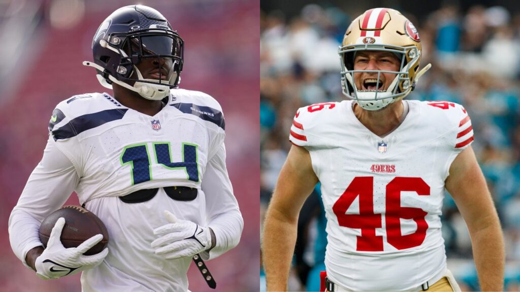 49ers Long Snapper Taybor Pepper Roasts DK Metcalf in Sign Language: “F**ked Around and Found Out”