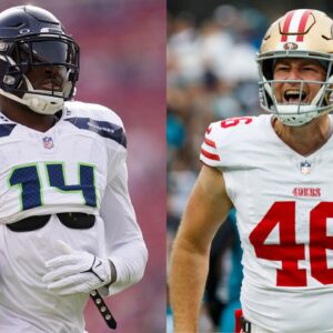 49ers Long Snapper Taybor Pepper Roasts DK Metcalf in Sign Language: “F**ked Around and Found Out”