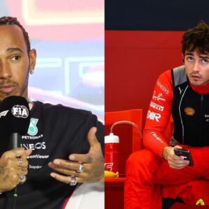 Lewis Hamilton Reserved a Special Place in Charles Leclerc's Life, Along With One Other Special Name