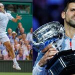 Roger Federer at Wimbledon vs Novak Djokovic at Australian Open