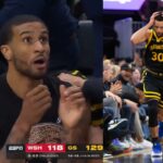 Stephen Curry and Chris Paul’s Reactions Raise Gambling Suspicions With Warriors Up 12 With 5 Seconds Remaining