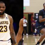"Bryce James Jumper Is Looking Smooth": LeBron James Hypes Up the Sierra Canyon Junior Following a Stellar Shooting Performance